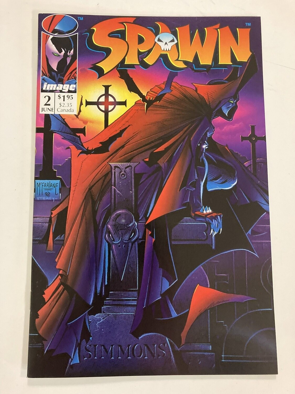Spawn #2 (1992) VF