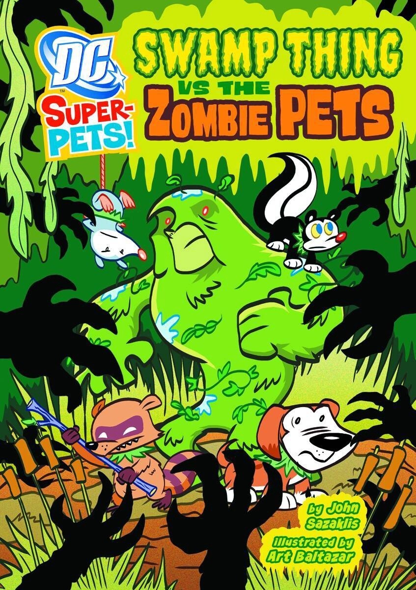 DC Super Pets: Swamp Thing VS Zombie Pets
