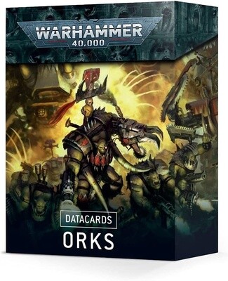 Warhammer 40k: 9th Edition Datacards - Orks