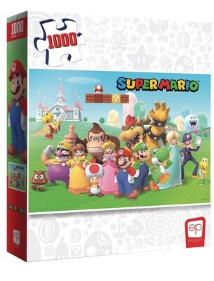 Super Mario Mushroom Kingdom 1000 Pc Puzzle