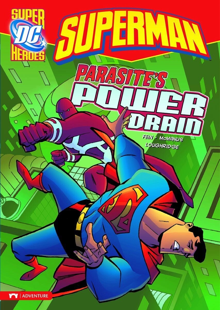 DC Superheroes: Superman: Parasite's Power Drain