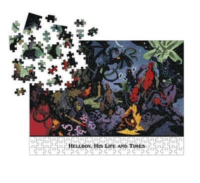 Hellboy: His Life and Times Puzzle 1000 Piece Puzzle