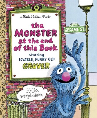 LGB - Sesame Street: The Monster at the end of this Book (Little Golden Book)
