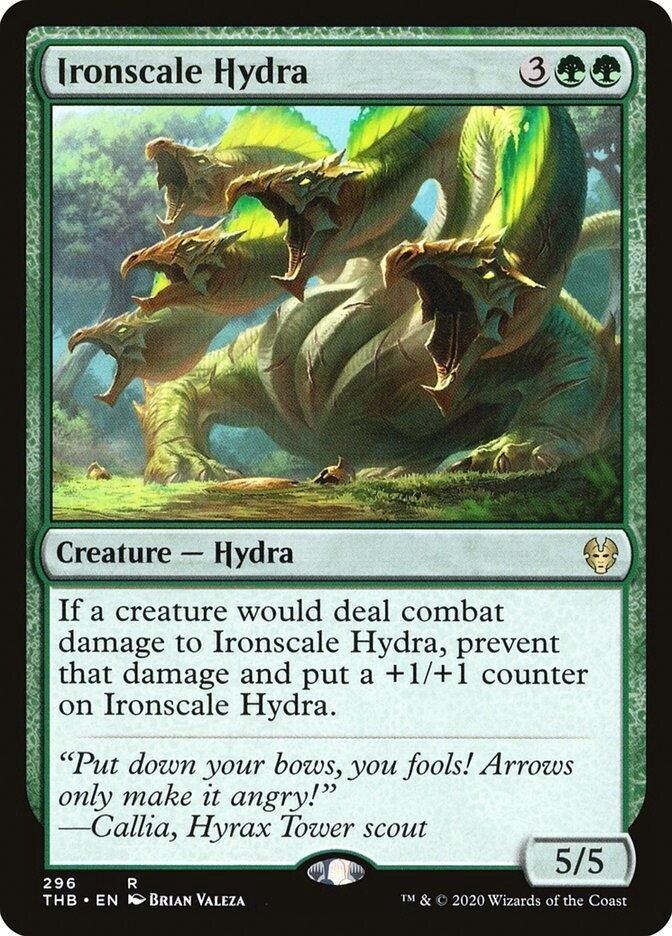 Ironscale Hydra (Theros Beyond Death, 296, Nonfoil)