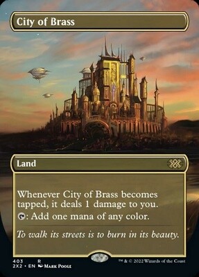 City of Brass (Double Masters 2022, 403, Foil)