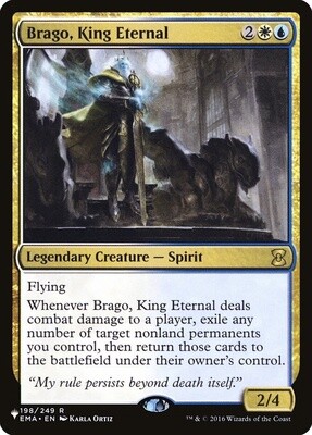 Brago, King Eternal (The List, 708, Nonfoil)