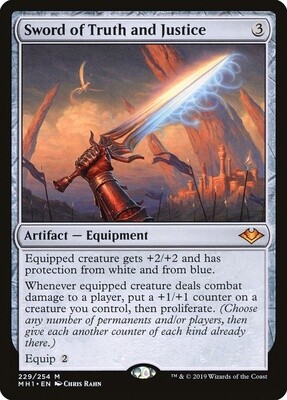 Sword of Truth and Justice (Modern Horizons, 229, Nonfoil)