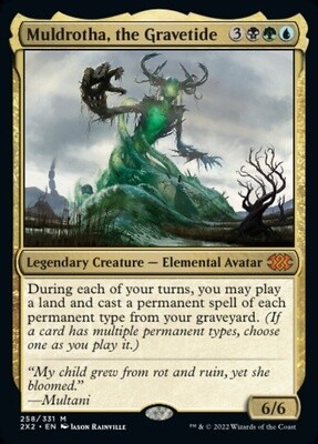 Muldrotha, the Gravetide (Double Masters 2022, 258, Nonfoil)