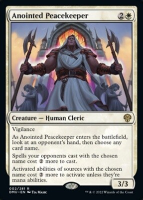 Anointed Peacekeeper (Dominaria United, 2, Foil)