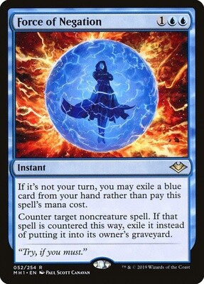 Force of Negation (Modern Horizons, 52, Nonfoil)