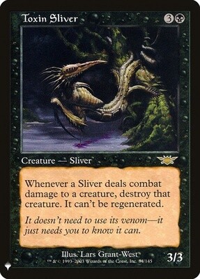 Toxin Sliver (Mystery Booster, 798, Nonfoil)