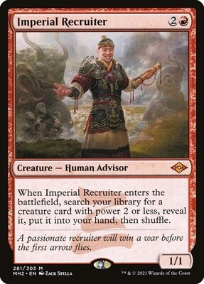 Imperial Recruiter (Modern Horizons 2, 281, Etched)