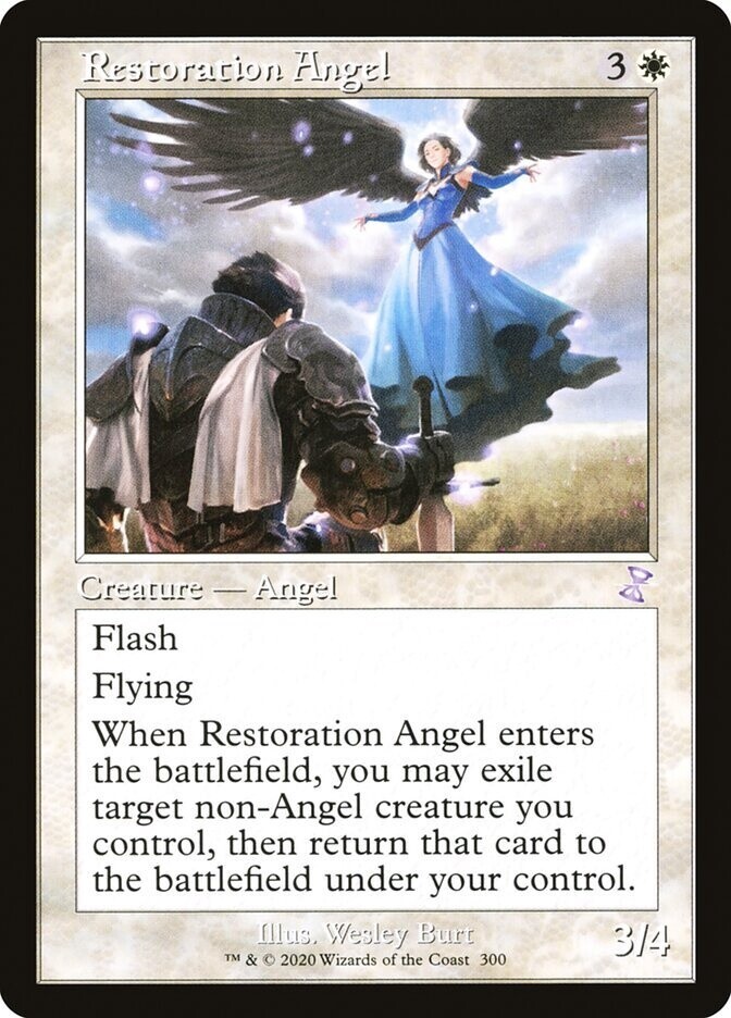 Restoration Angel (Time Spiral Remastered, 300, Foil)