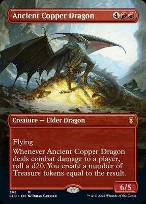Ancient Copper Dragon (Commander Legends: Battle for Baldur's Gate, 368, Nonfoil)
