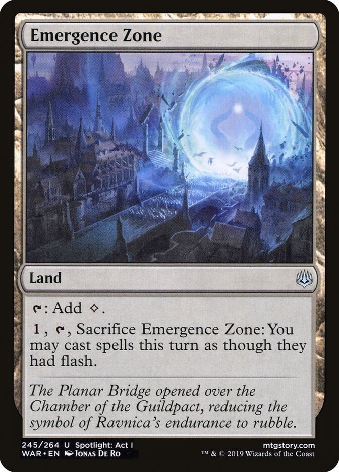 Emergence Zone (War of the Spark, 245, Nonfoil)