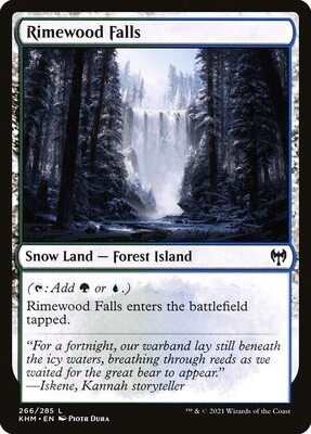 Rimewood Falls (Kaldheim, 266, Foil)
