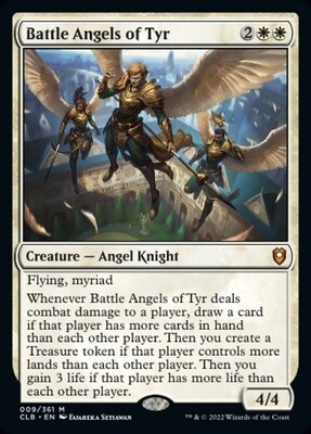 Battle Angels of Tyr (Commander Legends: Battle for Baldur's Gate, 9, Nonfoil)