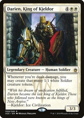 Darien, King of Kjeldor (Masters 25, 9, Nonfoil)