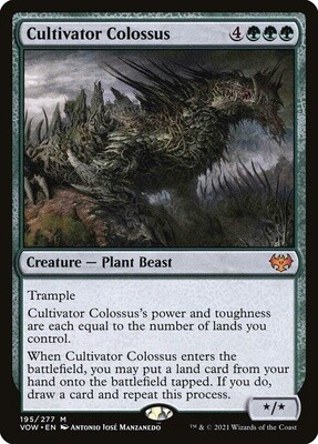 Cultivator Colossus (Innistrad: Crimson Vow, 195, Foil)