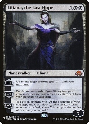 Liliana, the Last Hope (The List, 362, Nonfoil)