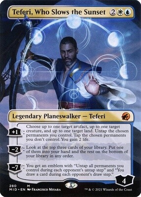 Teferi, Who Slows the Sunset (Innistrad: Midnight Hunt, 280, Nonfoil)