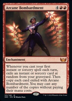 Arcane Bombardment (Streets of New Capenna, 101, Nonfoil)