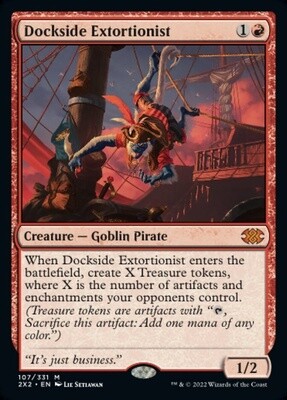 Dockside Extortionist (Double Masters 2022, 107, Nonfoil)