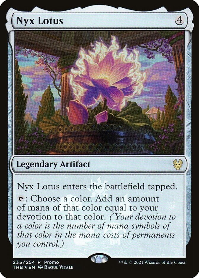 Nyx Lotus (Resale Promos, 235‚òÖ, Foil)