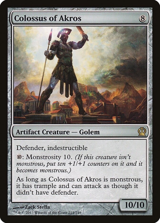 Colossus of Akros (Theros, 214, Nonfoil)