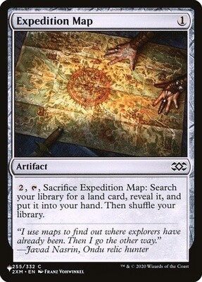 Expedition Map (The List, 494, Nonfoil)