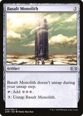 Basalt Monolith (Double Masters, 232, Nonfoil)