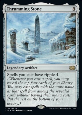 Thrumming Stone (Double Masters 2022, 315, Nonfoil)