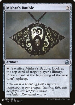 Mishra's Bauble (Mystery Booster, 1610, Nonfoil)