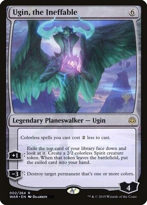 Ugin, the Ineffable (War of the Spark Promos, 2p, Nonfoil)