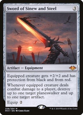 Sword of Sinew and Steel (Modern Horizons, 228, Nonfoil)