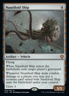 Nautiloid Ship (Commander Legends: Battle for Baldur's Gate, 328, Nonfoil)