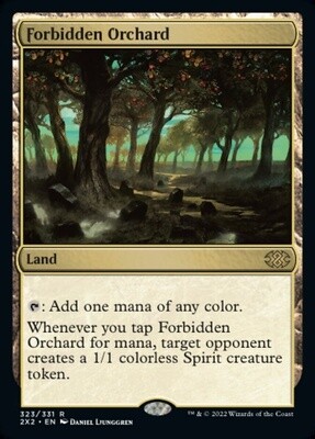 Forbidden Orchard (Double Masters 2022, 323, Nonfoil)