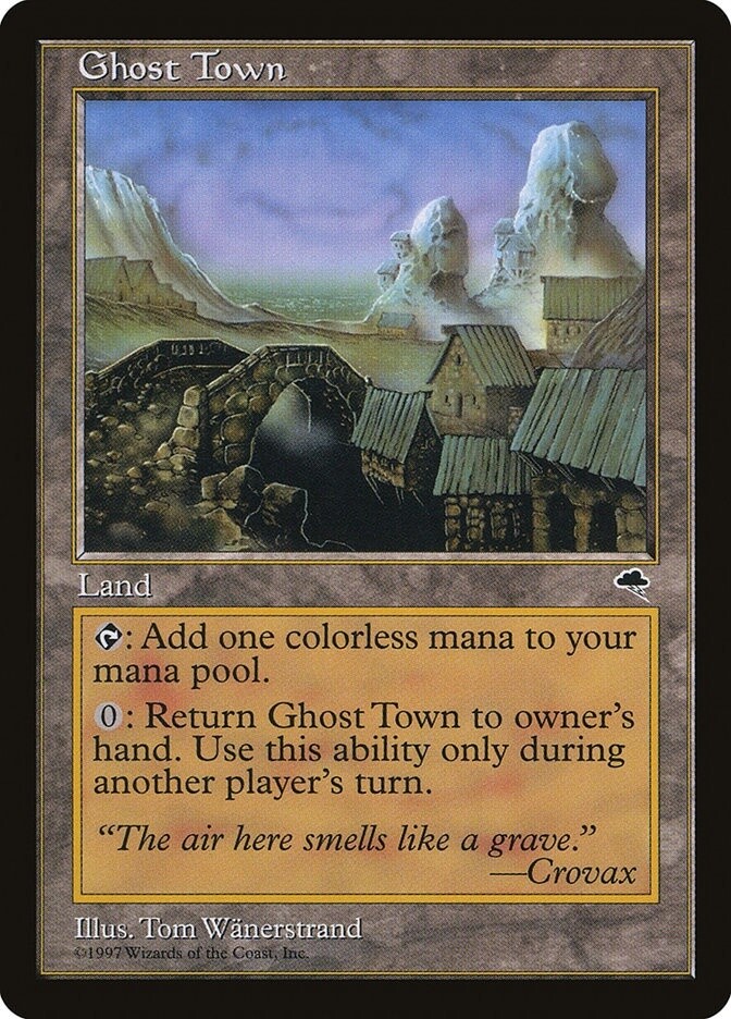 Ghost Town (Tempest, 318, Nonfoil)