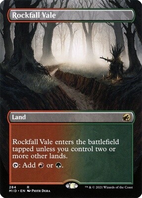 Rockfall Vale (Innistrad: Midnight Hunt, 284, Foil)