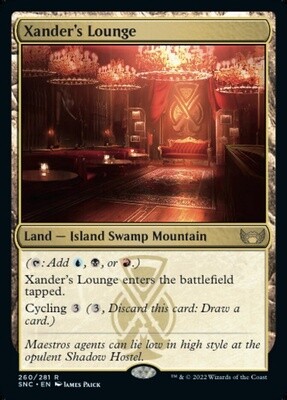 Xander's Lounge (Streets of New Capenna, 260, Nonfoil)