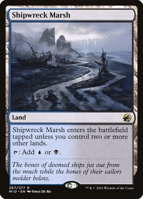 Shipwreck Marsh (Innistrad: Midnight Hunt, 267, Nonfoil)