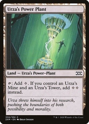 Urza's Power Plant (Double Masters, 330, Foil)