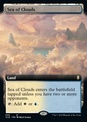 Sea of Clouds (Commander Legends: Battle for Baldur's Gate, 605, Foil)