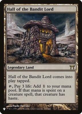 Hall of the Bandit Lord (The List, 726, Nonfoil)