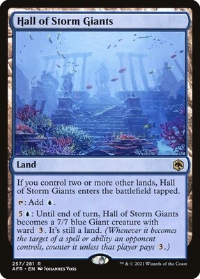 Hall of Storm Giants (Adventures in the Forgotten Realms, 257, Nonfoil)