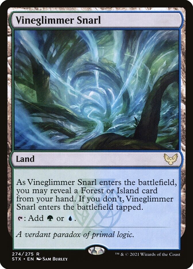 Vineglimmer Snarl (Strixhaven: School of Mages, 274, Nonfoil)