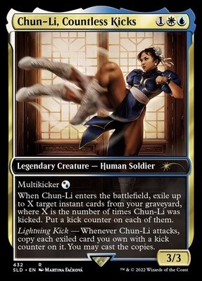 Chun-Li, Countless Kicks (Secret Lair Drop, 432, Nonfoil)
