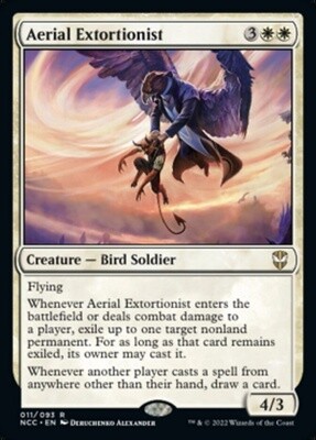 Aerial Extortionist (New Capenna Commander, 11, Nonfoil)