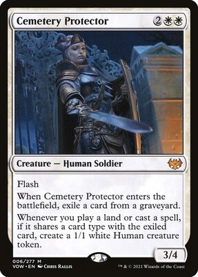 Cemetery Protector (Innistrad: Crimson Vow, 6, Nonfoil)