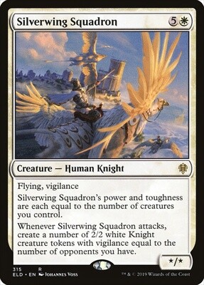 Silverwing Squadron (Throne of Eldraine, 315, Nonfoil)